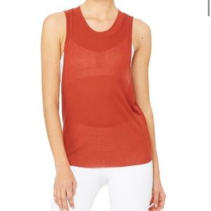 All heat wave tank in sunbaked